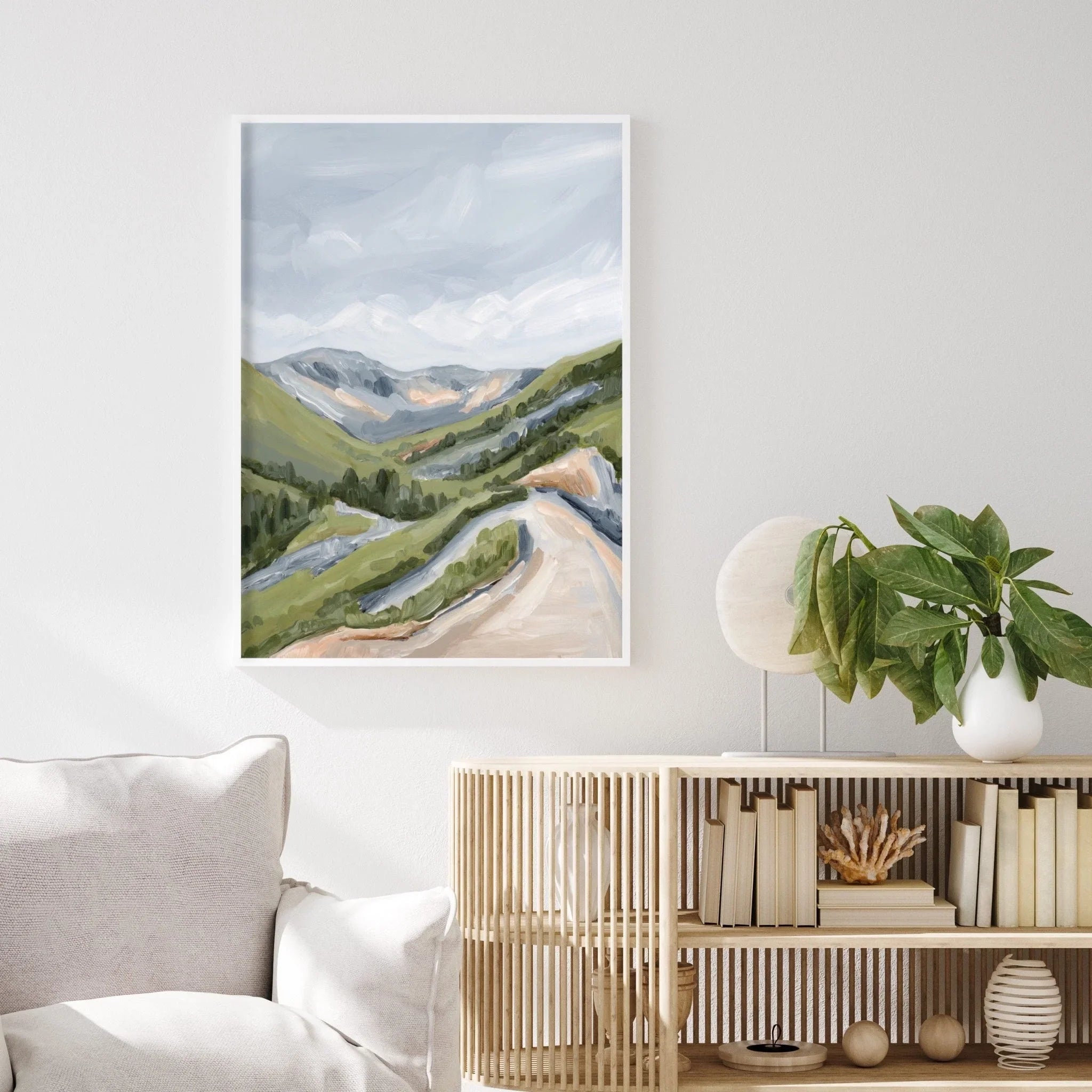 "Canyon Ridge Trail" Art Print - The Mayfair Hall