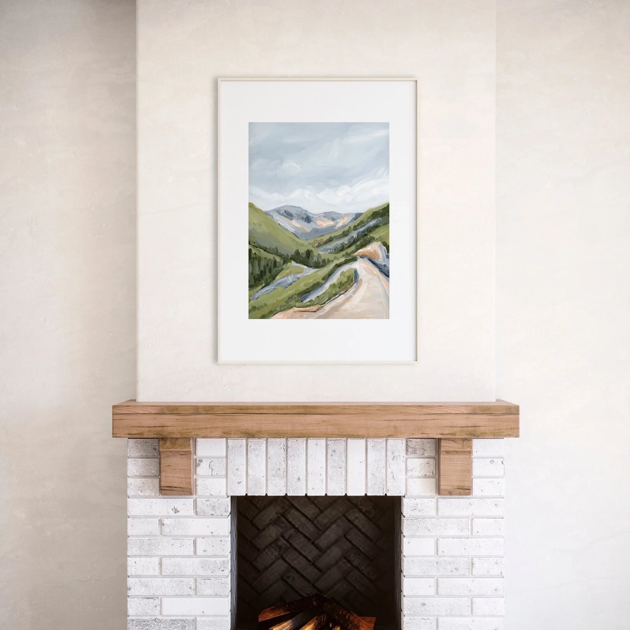 "Canyon Ridge Trail" Art Print - The Mayfair Hall