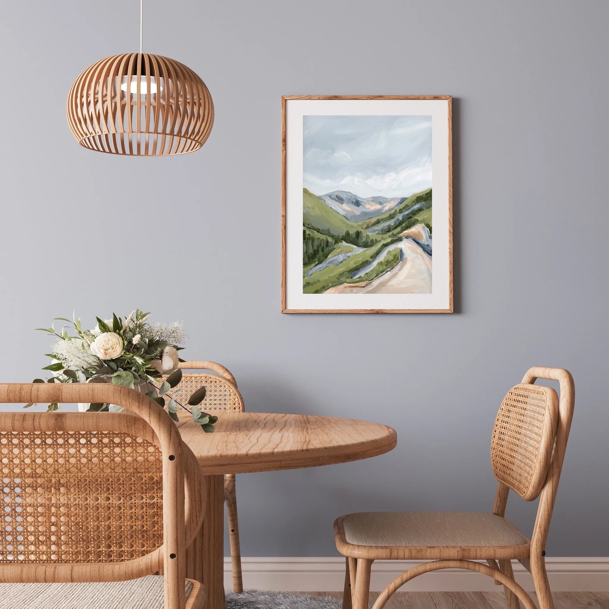 "Canyon Ridge Trail" Art Print - The Mayfair Hall