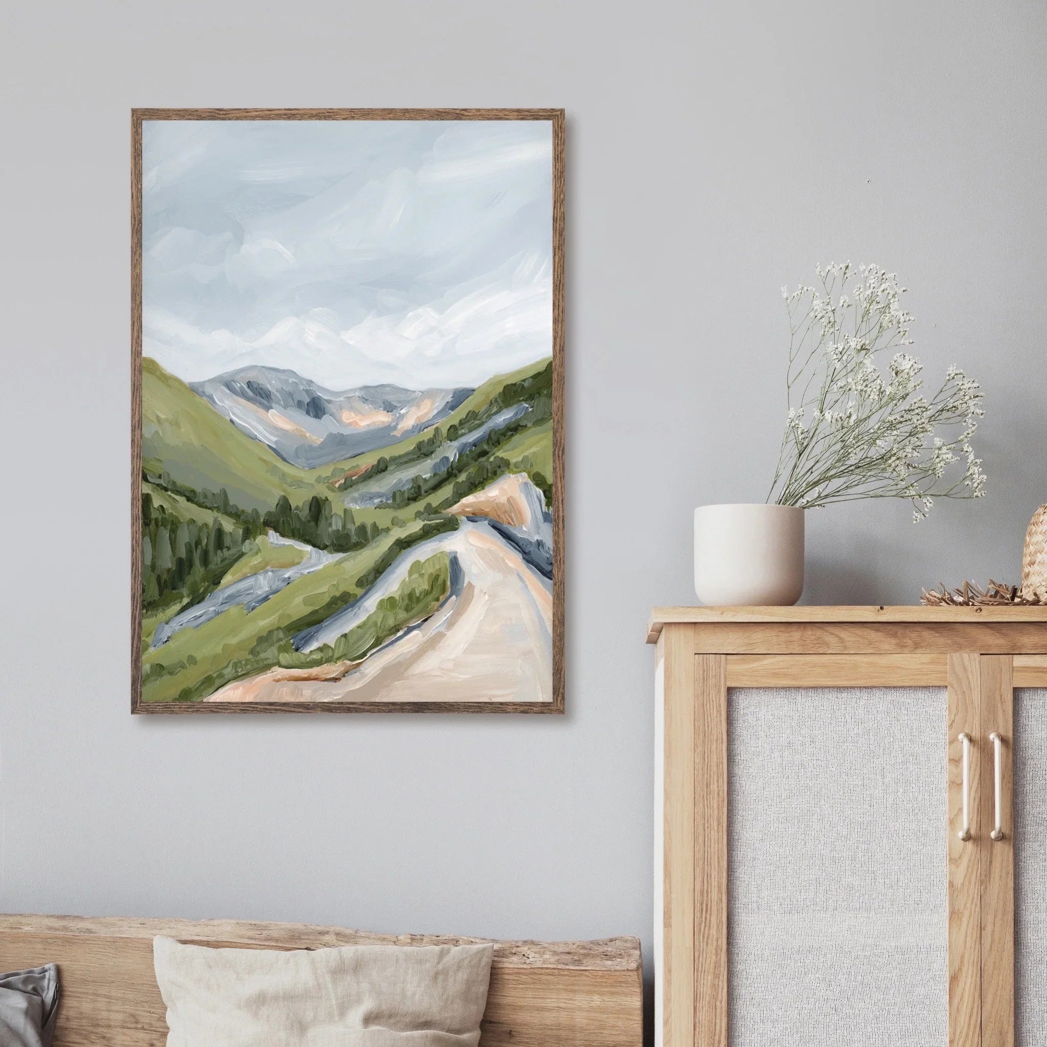 "Canyon Ridge Trail" Art Print - The Mayfair Hall