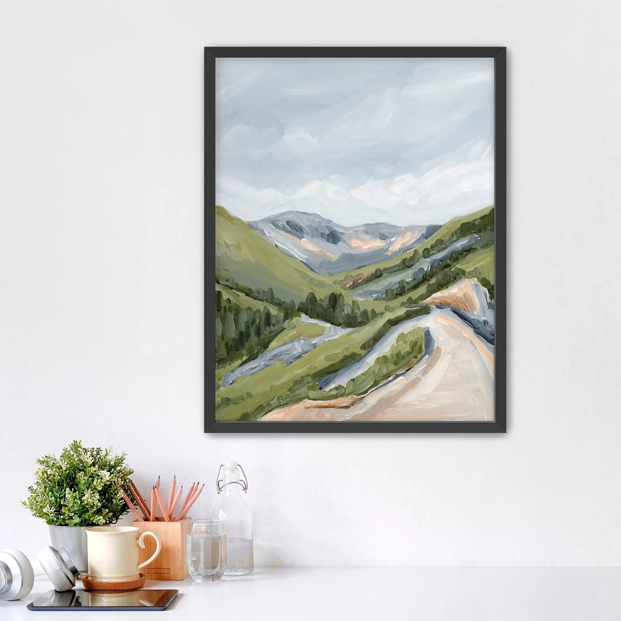 "Canyon Ridge Trail" Art Print - The Mayfair Hall