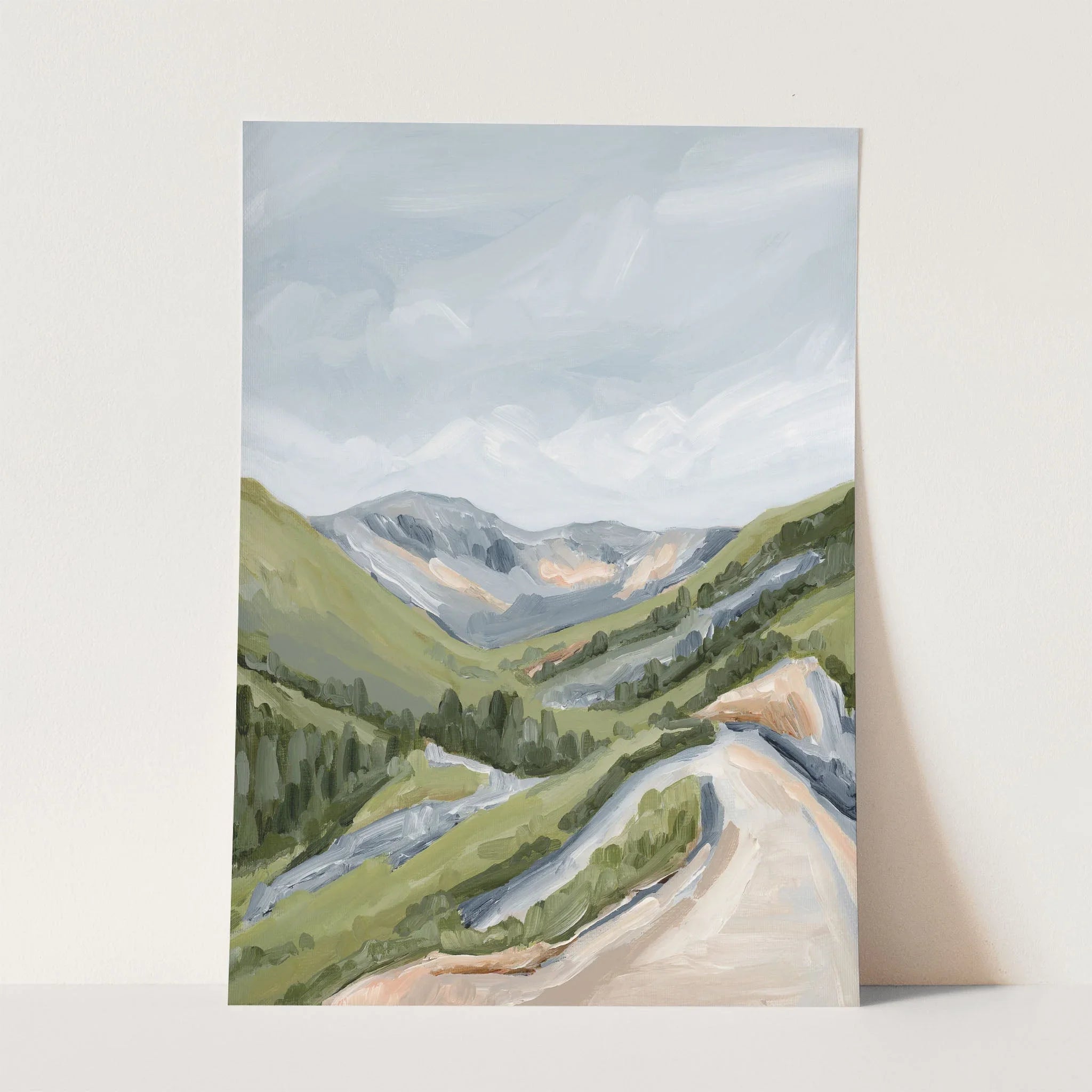 "Canyon Ridge Trail" Art Print - The Mayfair Hall
