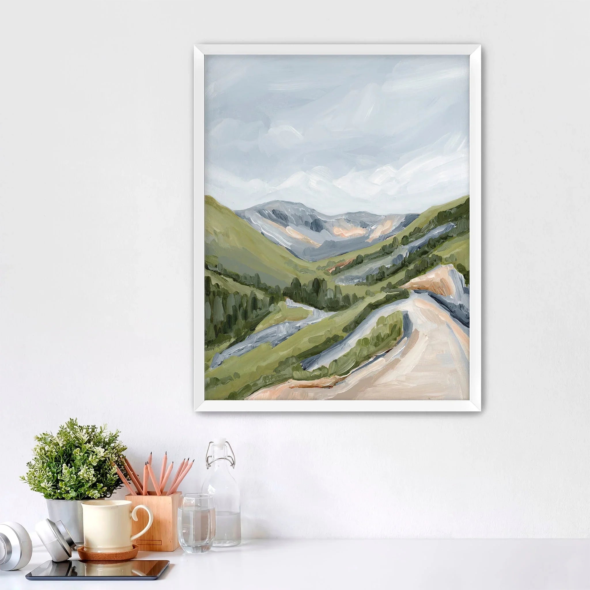 "Canyon Ridge Trail" Art Print - The Mayfair Hall