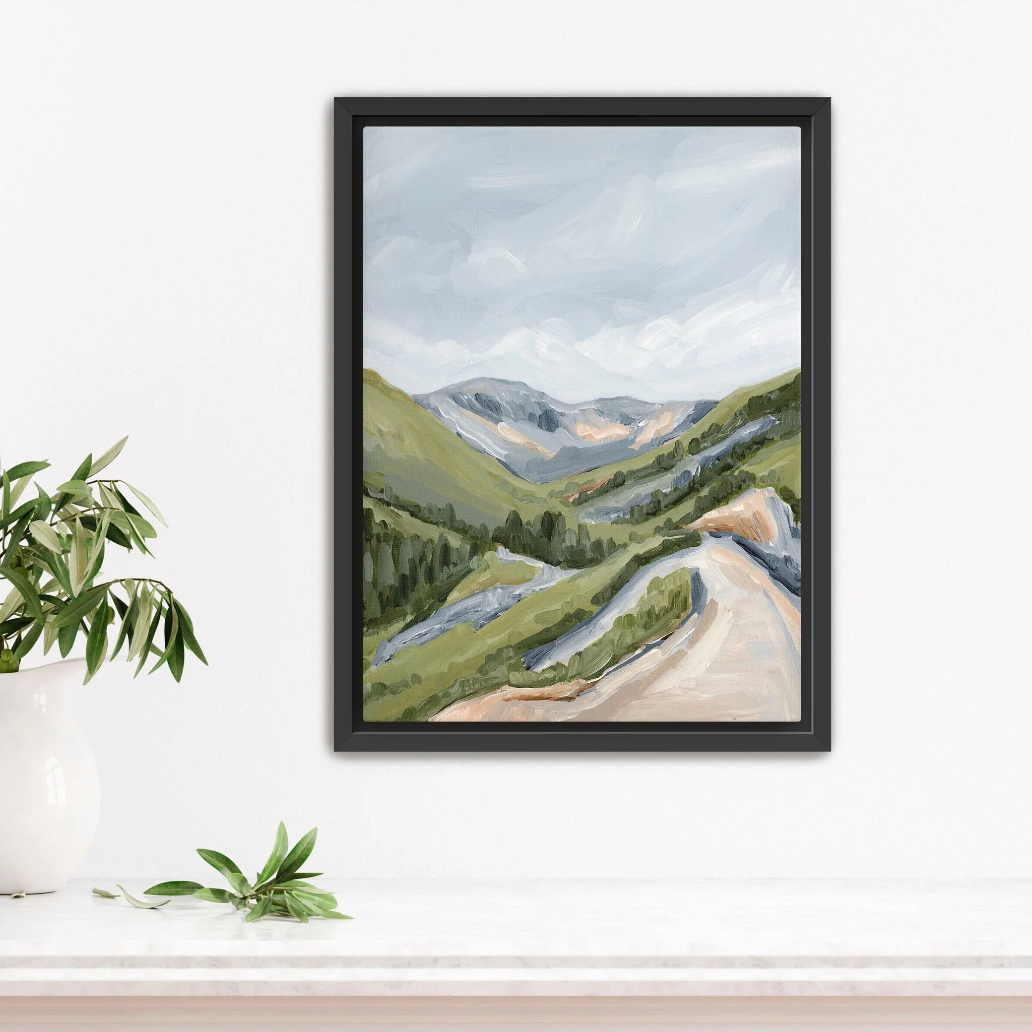 "Canyon Ridge Trail" Art Print - The Mayfair Hall