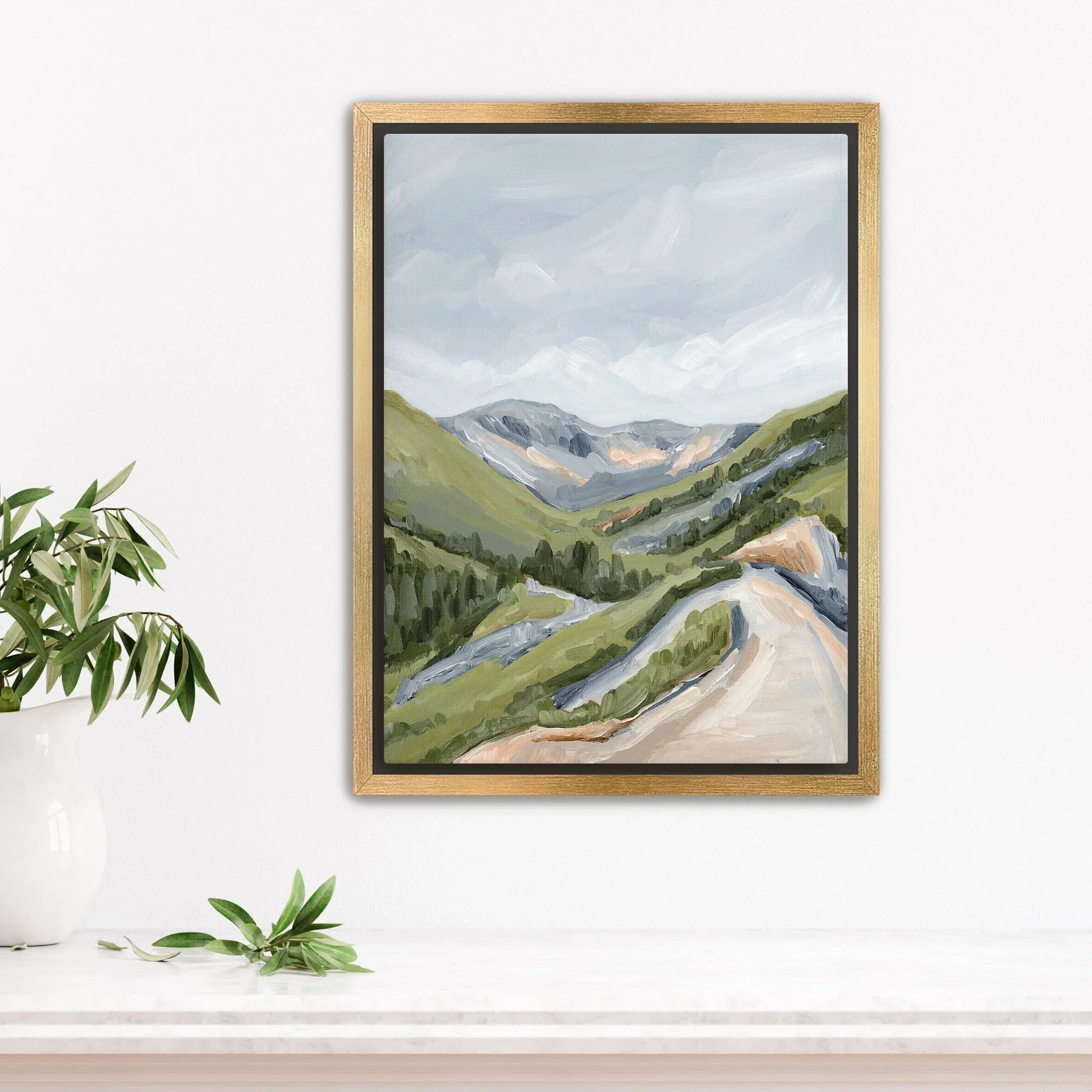 "Canyon Ridge Trail" Art Print - The Mayfair Hall