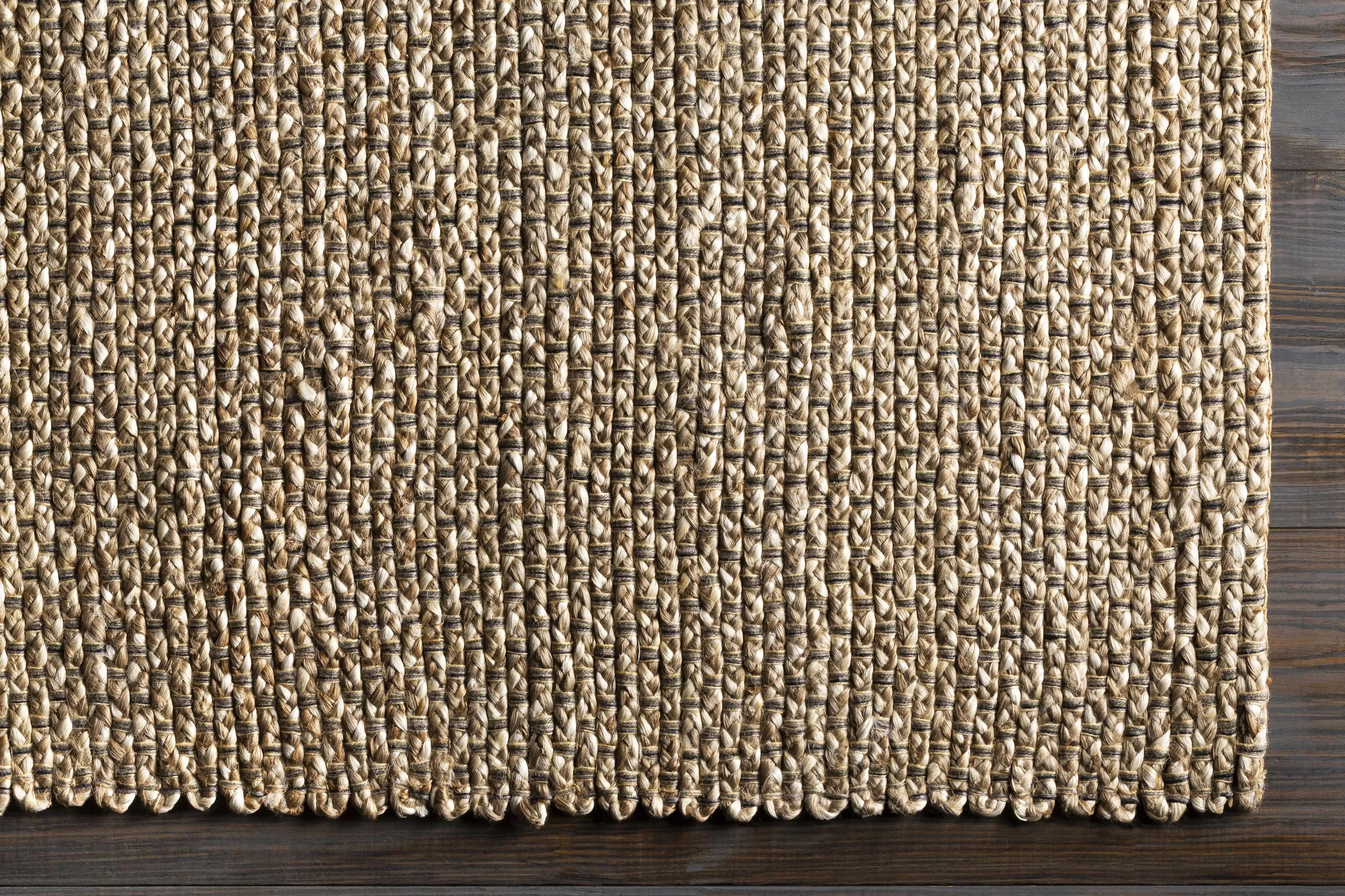 Caspar Hand Woven Natural Jute Rug - The Mayfair Hall