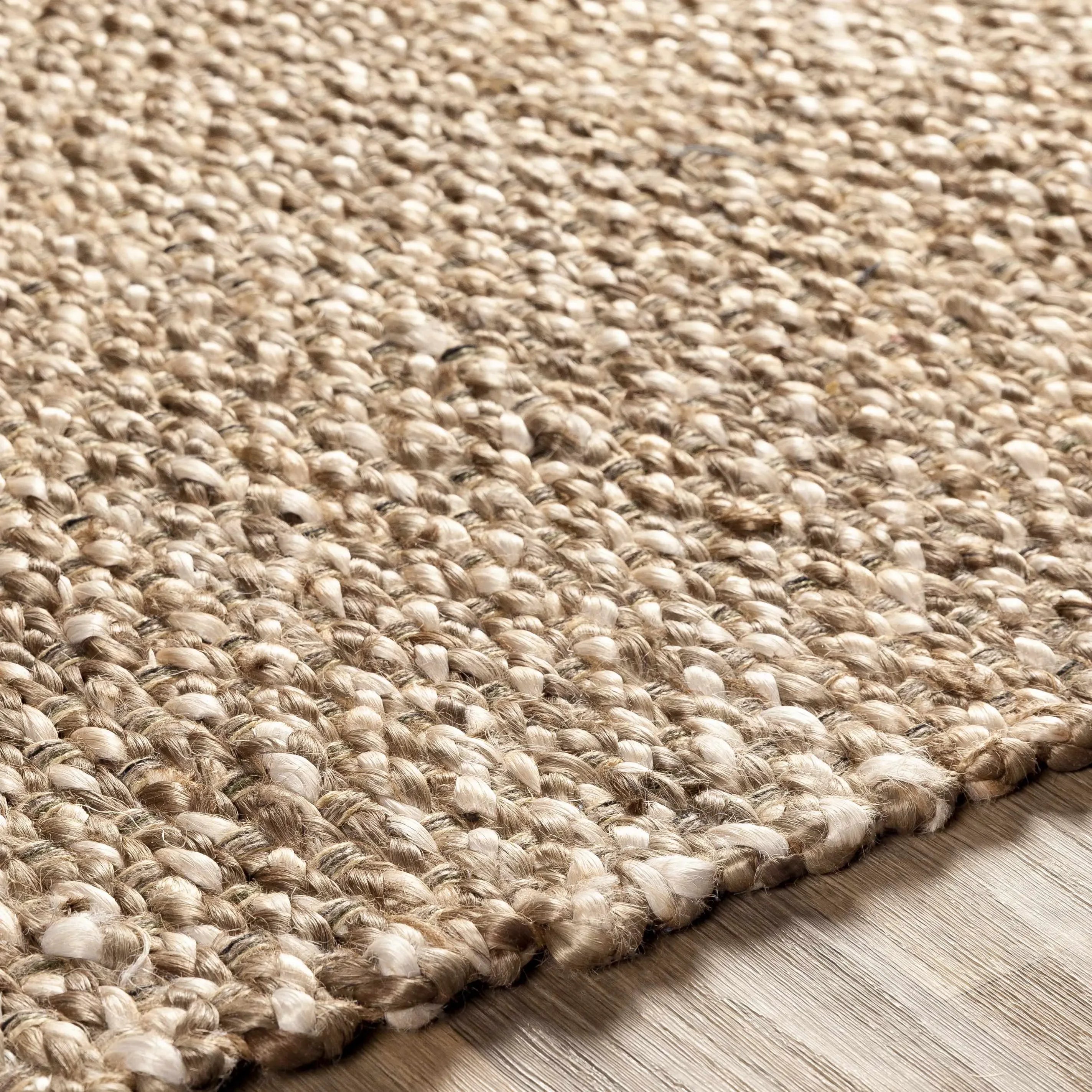 Caspar Hand Woven Natural Jute Rug - The Mayfair Hall