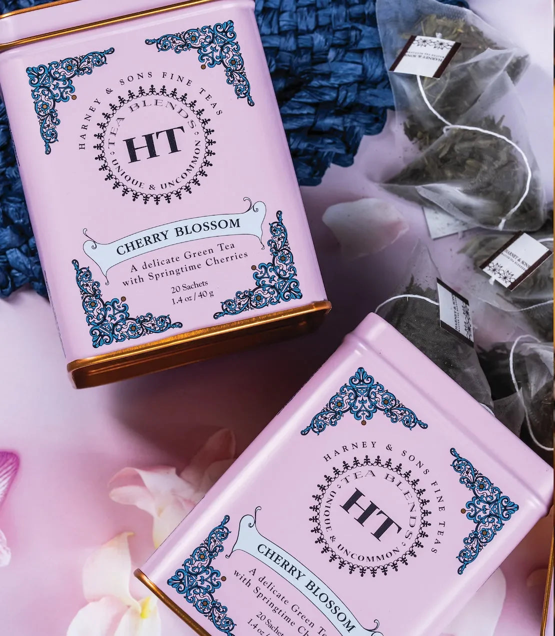 Cherry Blossom, HT Tin of 20 Sachets - The Mayfair Hall