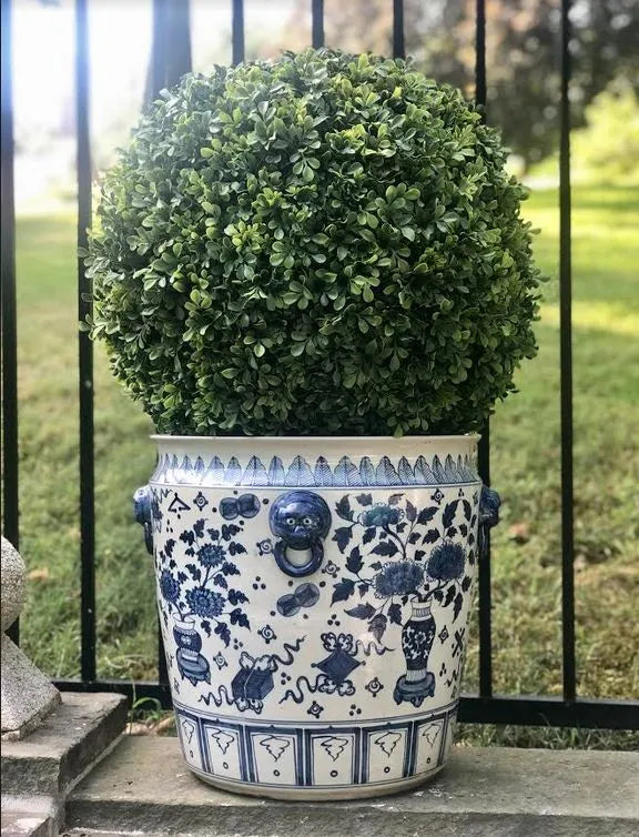 Straight Floral Fishbowl