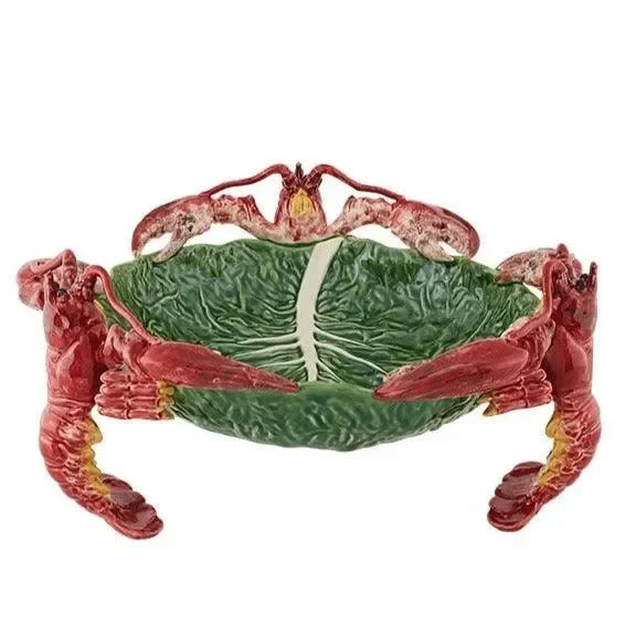 Cabbage Earthenware Centerpiece with Lobster element - The Mayfair Hall