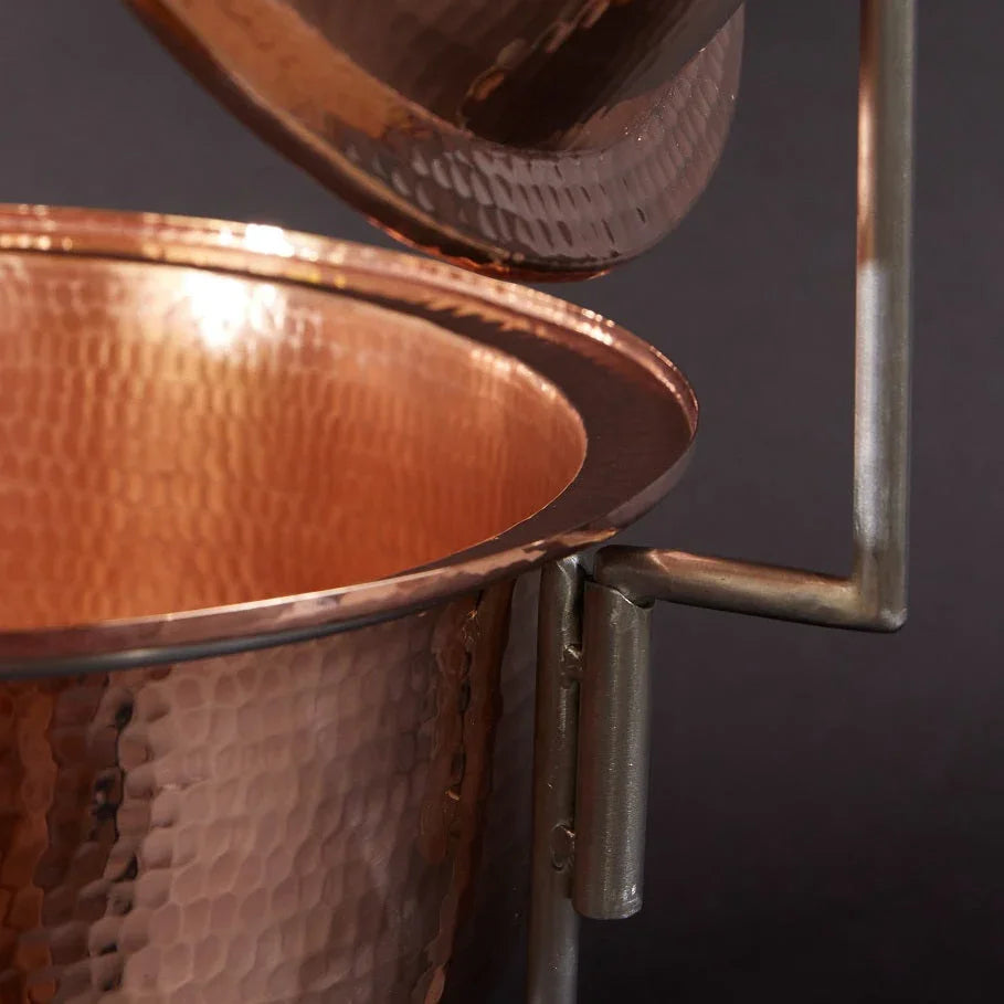 Copper Round Dome Chafers - The Mayfair Hall