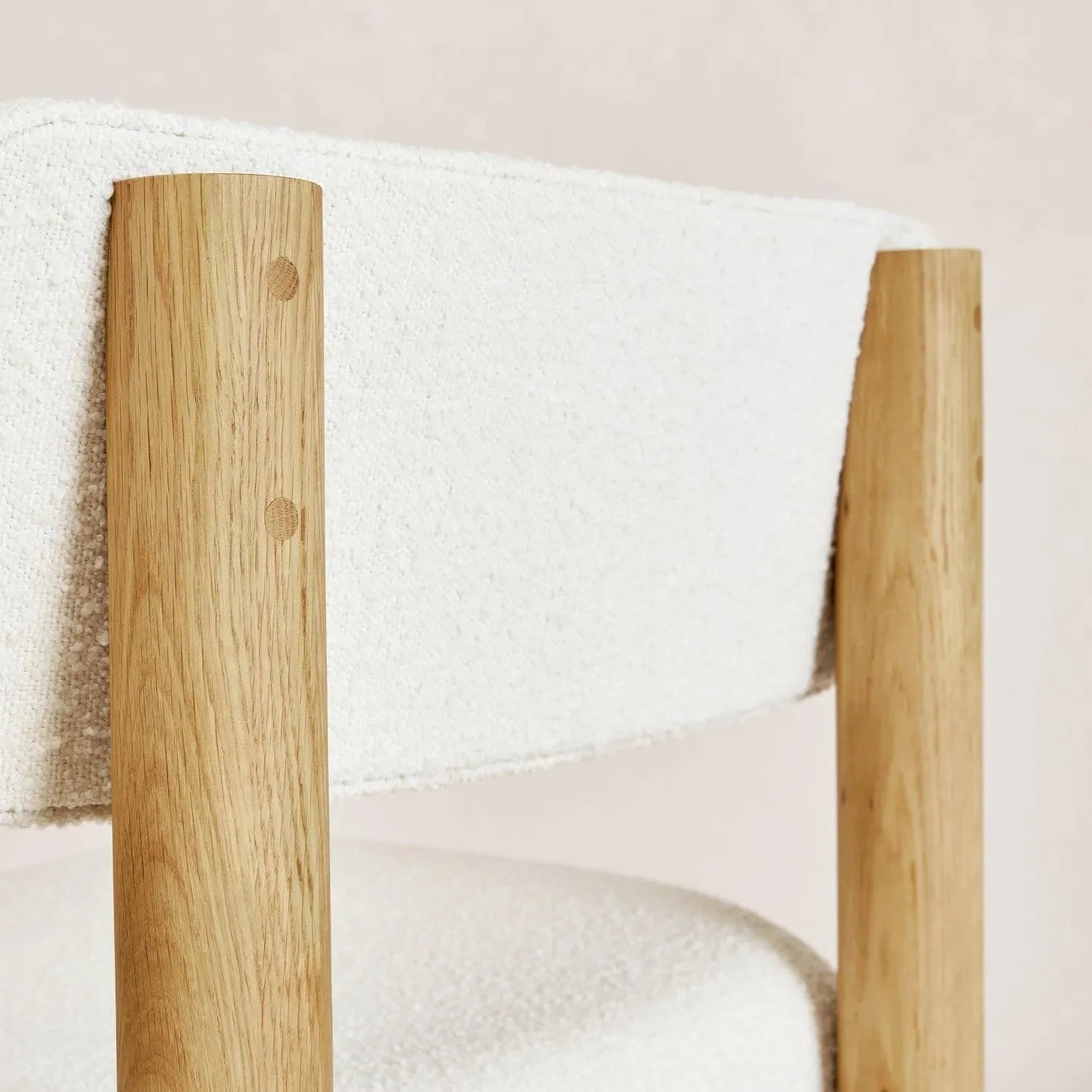 Charlie Dining Chair - White Oak - The Mayfair Hall