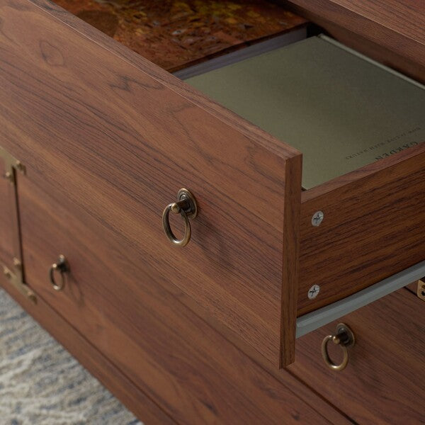 Galio 6 Drawer Chest in Walnut
