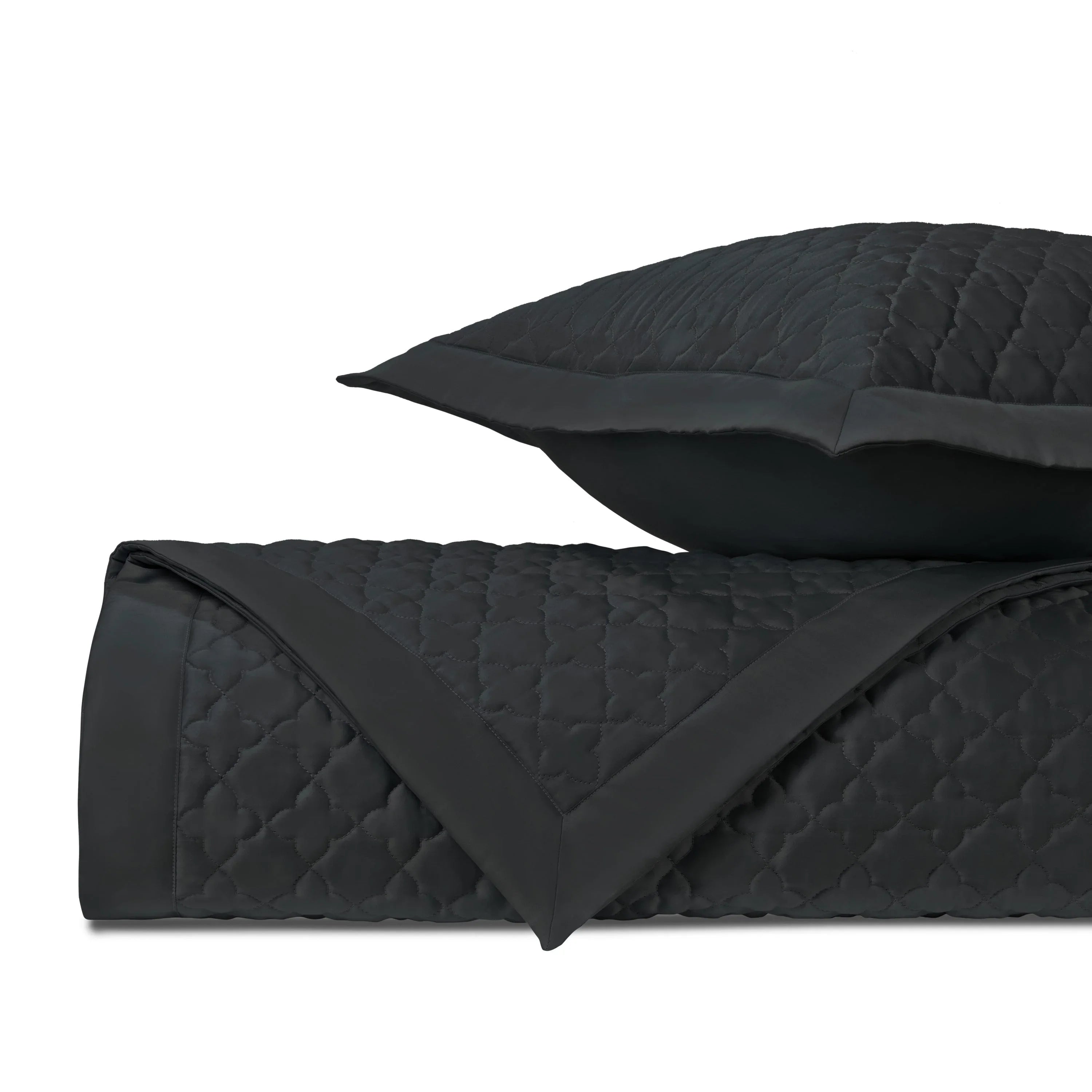 Clover Quilted Coverlet (Euro) Set - The Mayfair Hall