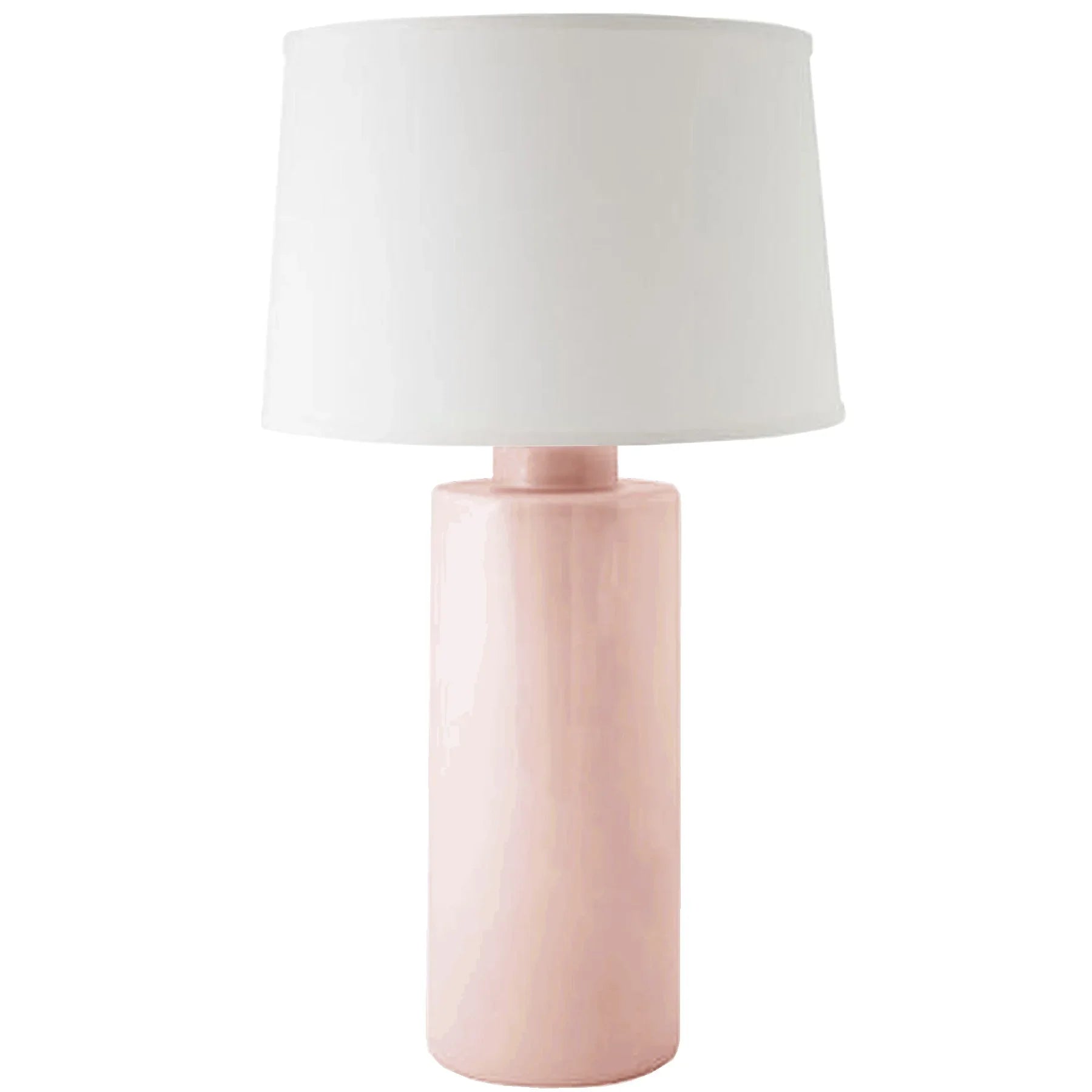 Blush Solid Column Lamp - The Mayfair Hall