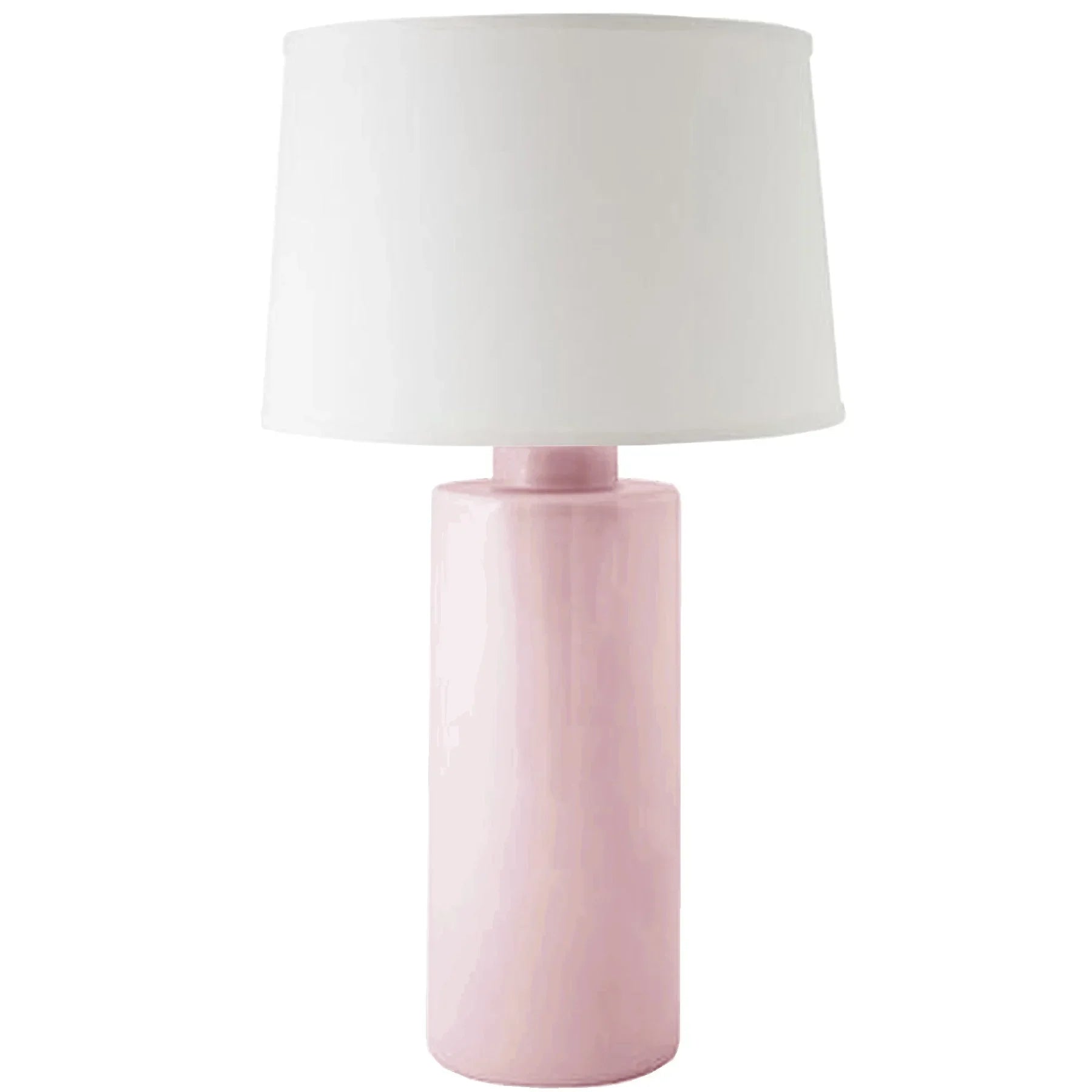 Cherry Blossom Pink Solid Column Lamp - The Mayfair Hall