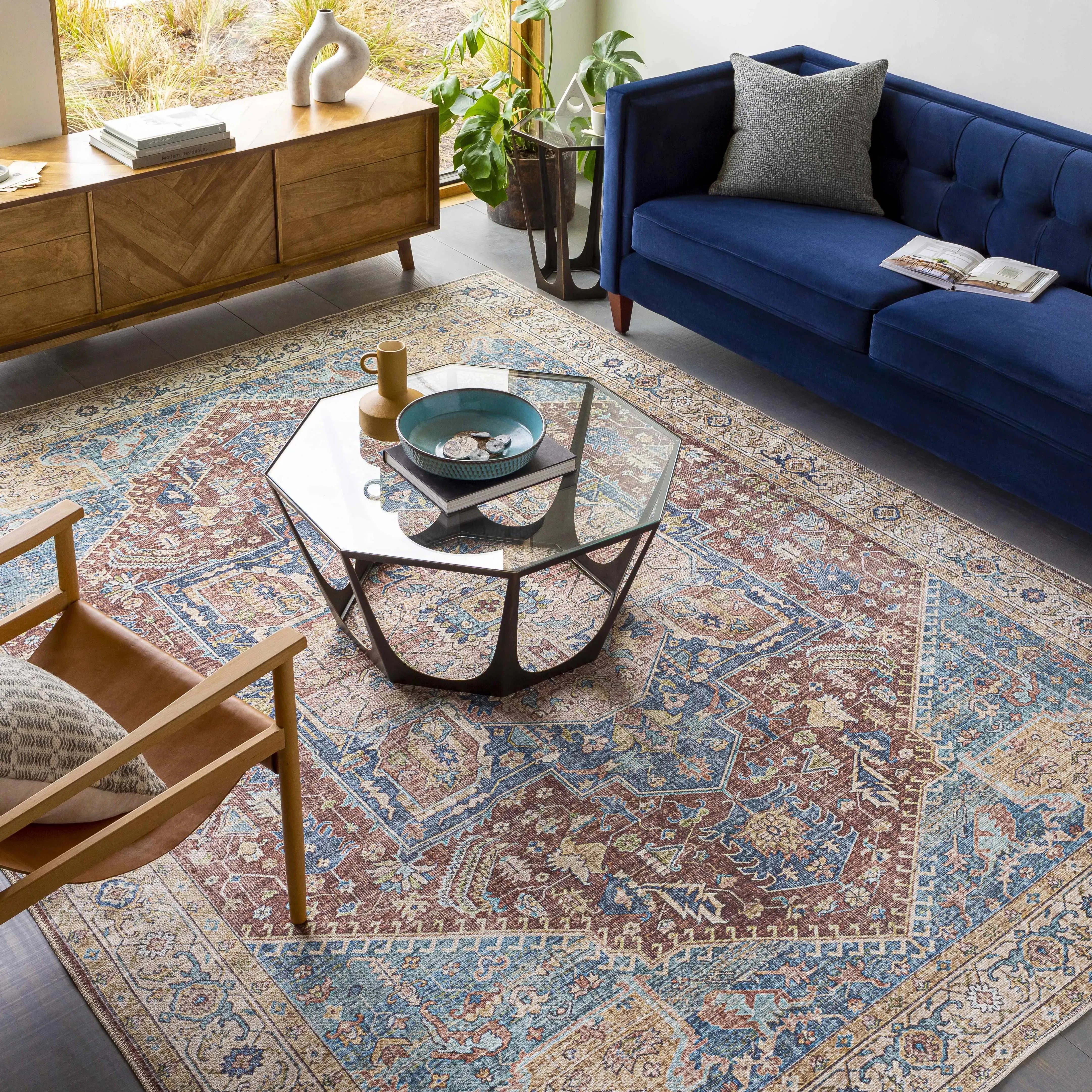 Como Washable Runner & Area Rug - Clearance - The Mayfair Hall