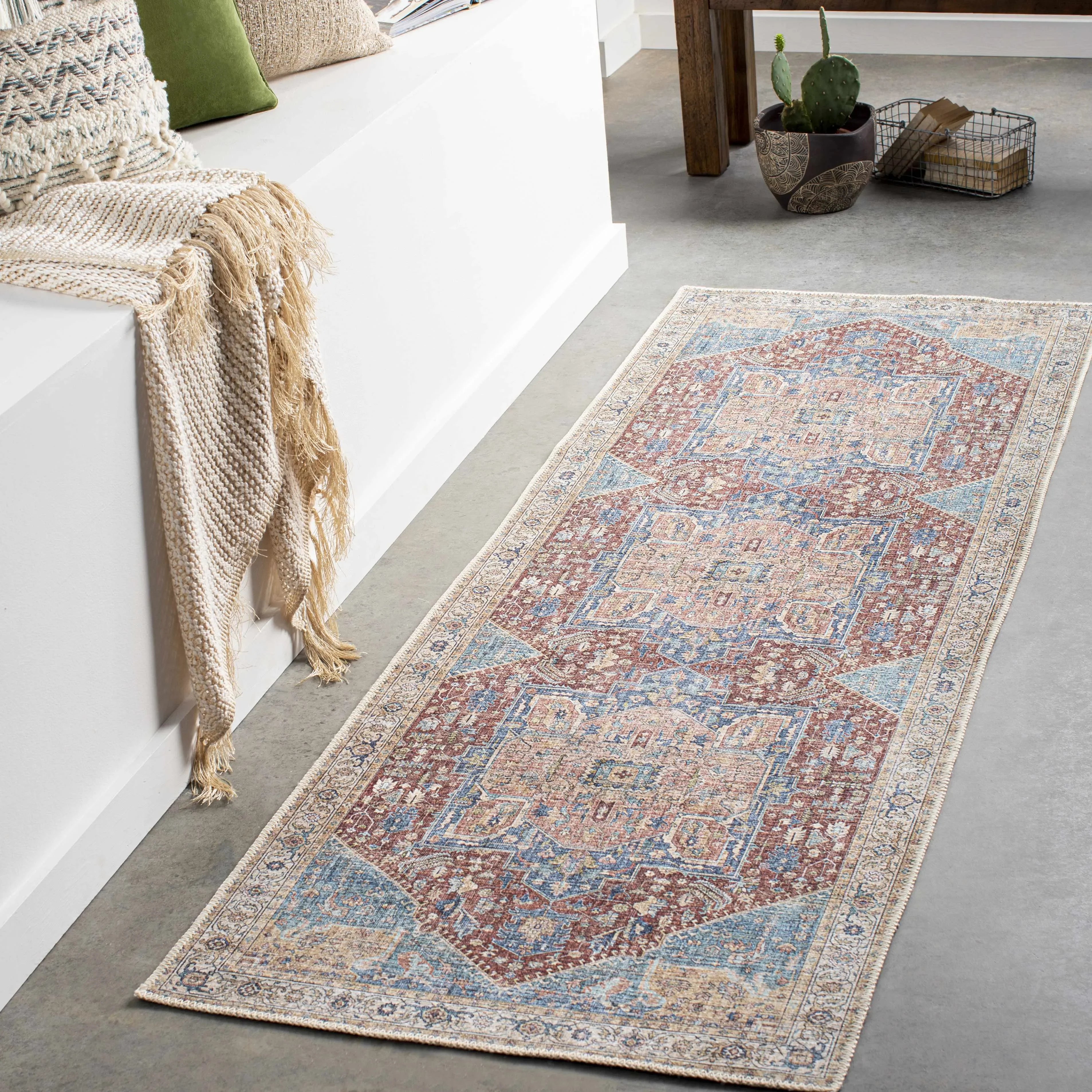 Como Washable Runner & Area Rug - Clearance - The Mayfair Hall