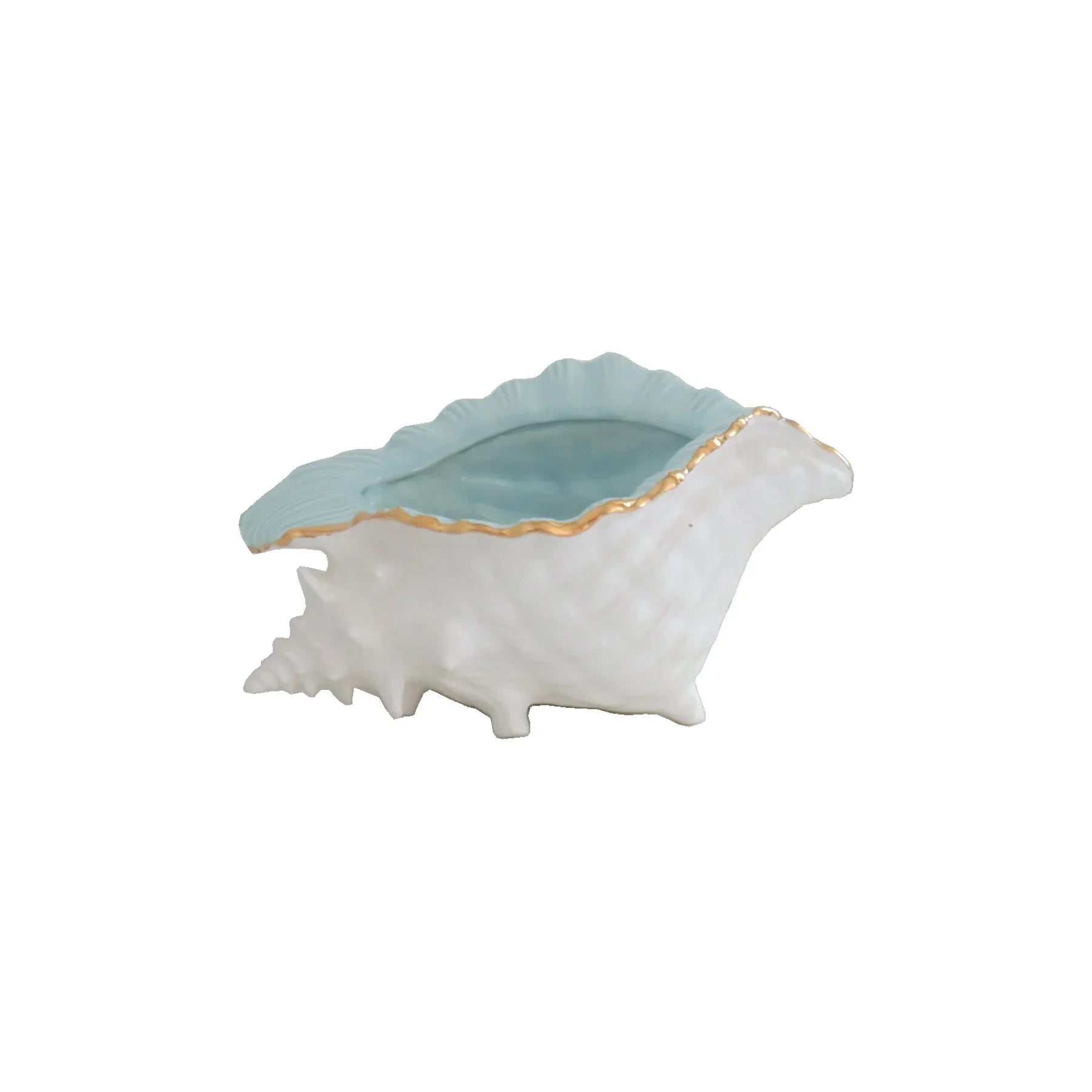 Conch Bowl with 22K Gold Accent - The Mayfair Hall