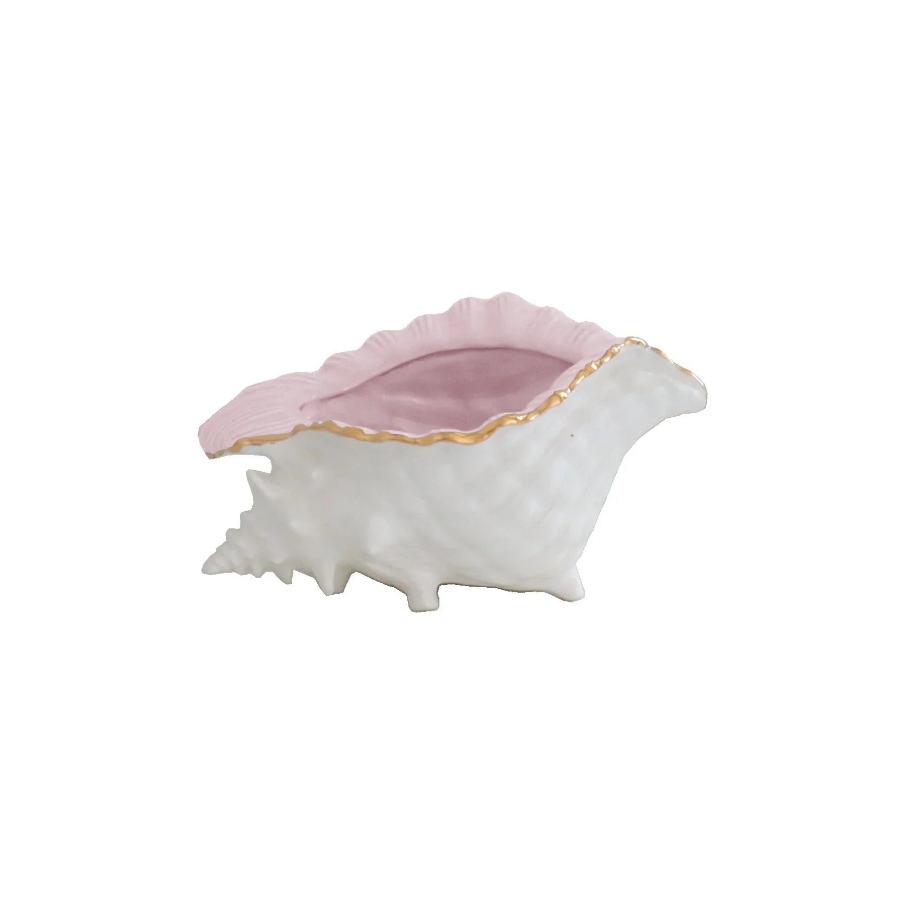 Conch Bowl with 22K Gold Accent - The Mayfair Hall