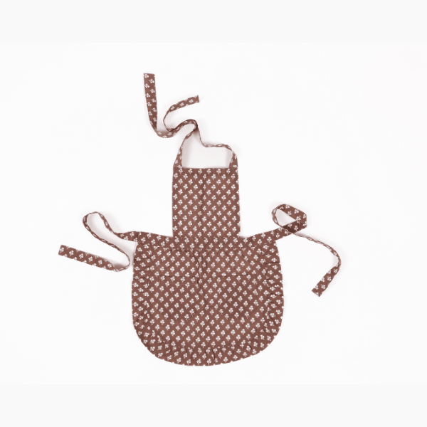 Constance Floral Ruffled Apron