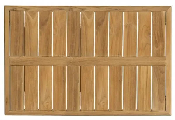 Montford Teak Wood Coffee Table in Natural - The Mayfair Hall