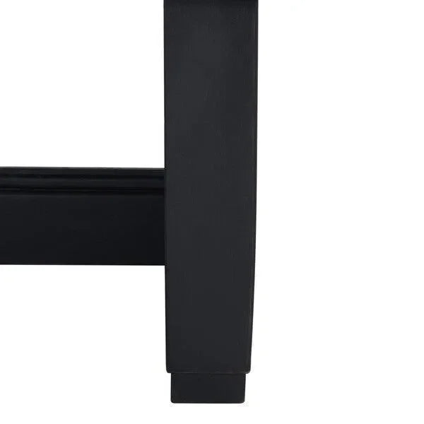 Montford Metal End Table in Black - The Mayfair Hall