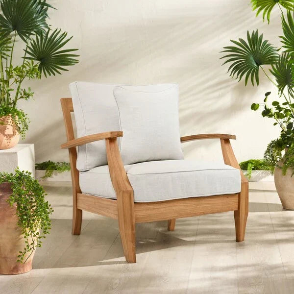 Martinique Teakwood Patio Arm Chair