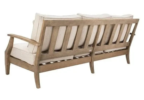 Safavieh Martinique Natural Wood Patio Sofa