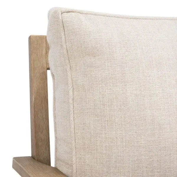 Safavieh Martinique Natural Wood Patio Sofa