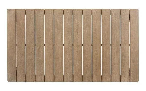 Safavieh Martinique Natural Wood Patio Coffee Table