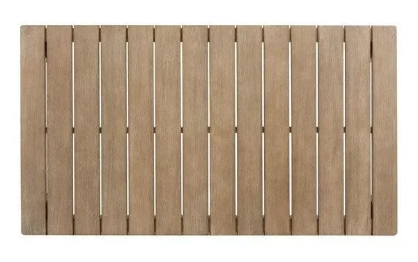 Safavieh Martinique Natural Wood Patio Coffee Table
