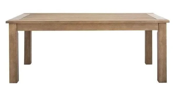 Santa Cruz Wooden Coffee Table in Natural - The Mayfair Hall