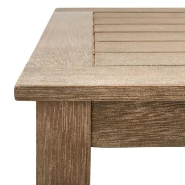 Santa Cruz Wooden Coffee Table in Natural - The Mayfair Hall