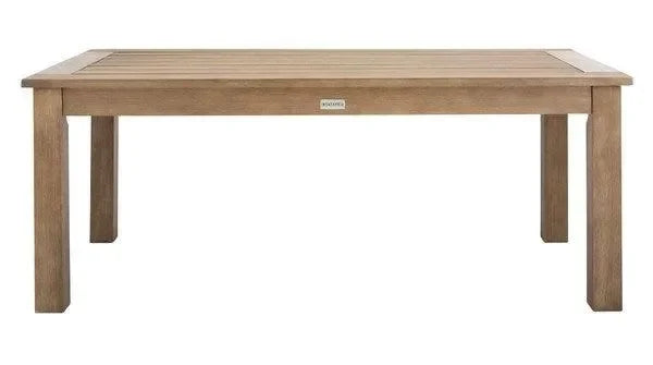 Santa Cruz Wooden Coffee Table in Natural - The Mayfair Hall