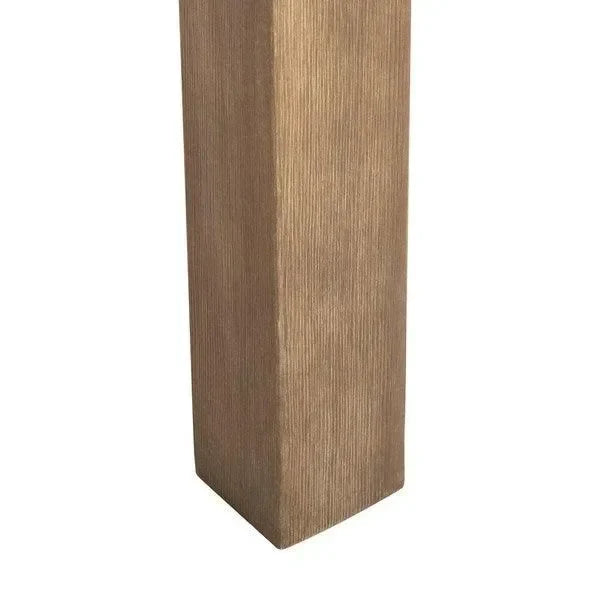 Santa Cruz Wooden Coffee Table in Natural - The Mayfair Hall
