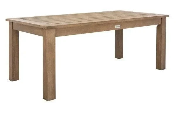 Santa Cruz Wooden Coffee Table in Natural - The Mayfair Hall