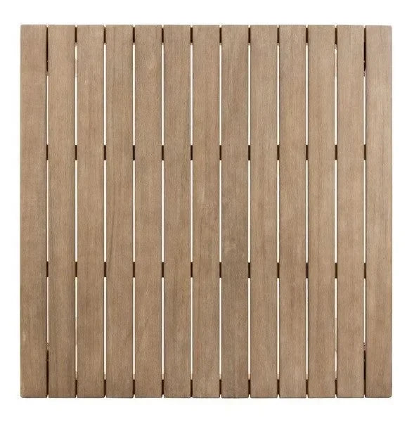 San Salvador Wood Bar Table in Natural - The Mayfair Hall