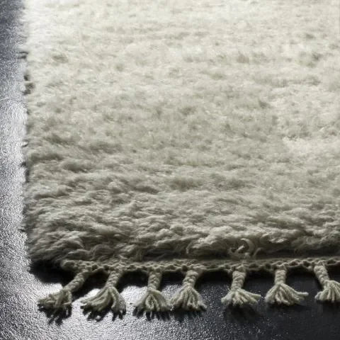 Casablanca Wool Rug in Gray - The Mayfair Hall