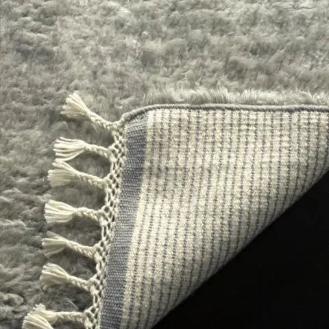 Casablanca Wool Rug in Gray - The Mayfair Hall