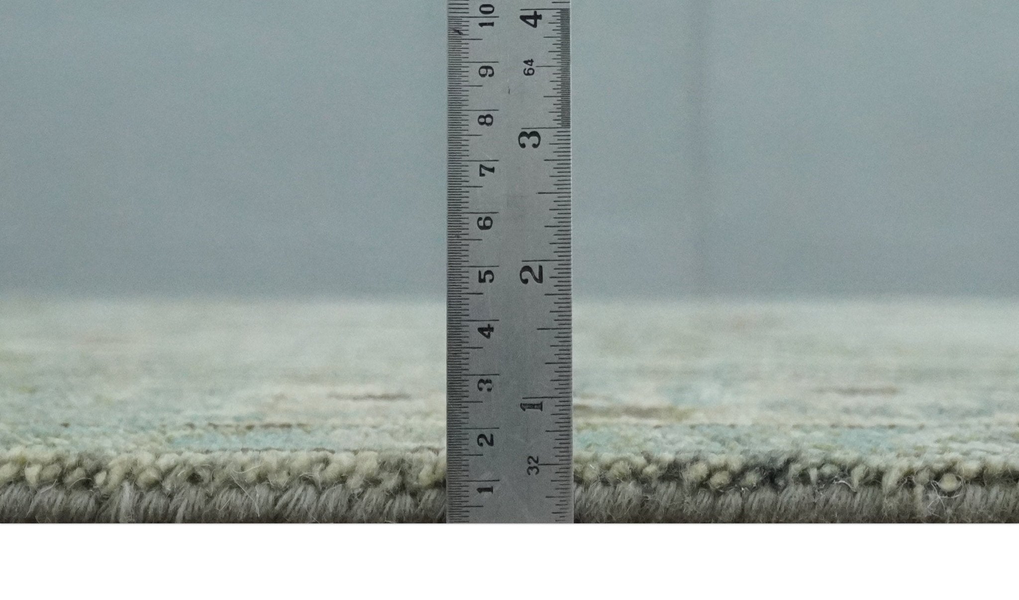 Custom Made Antique Style Green and Silver Hand knotted Traditional Oriental Oushak wool Area Rug - The Rug Decor