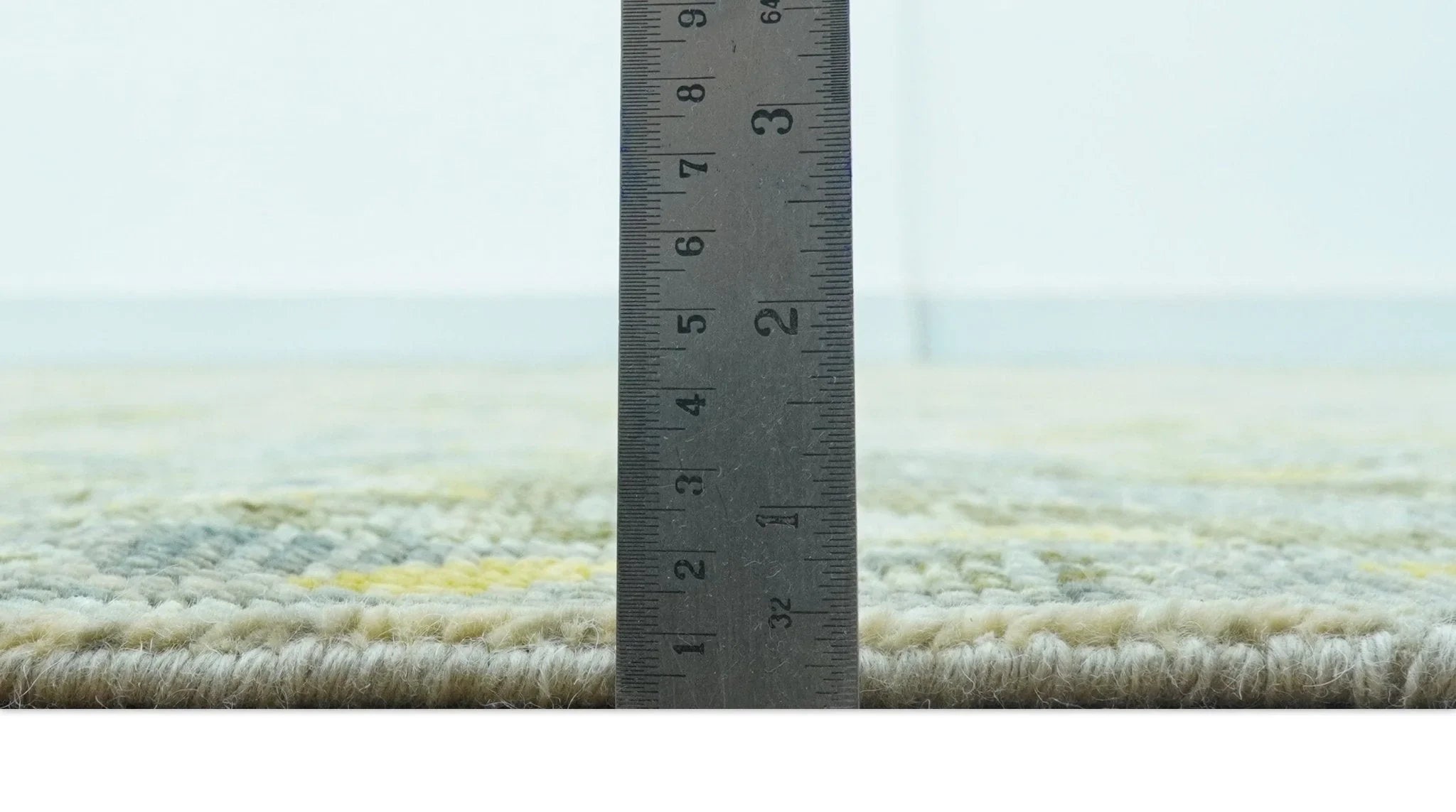 Custom Made Beige And Gray Traditional Hand Knotted wool area rug - The Rug Decor