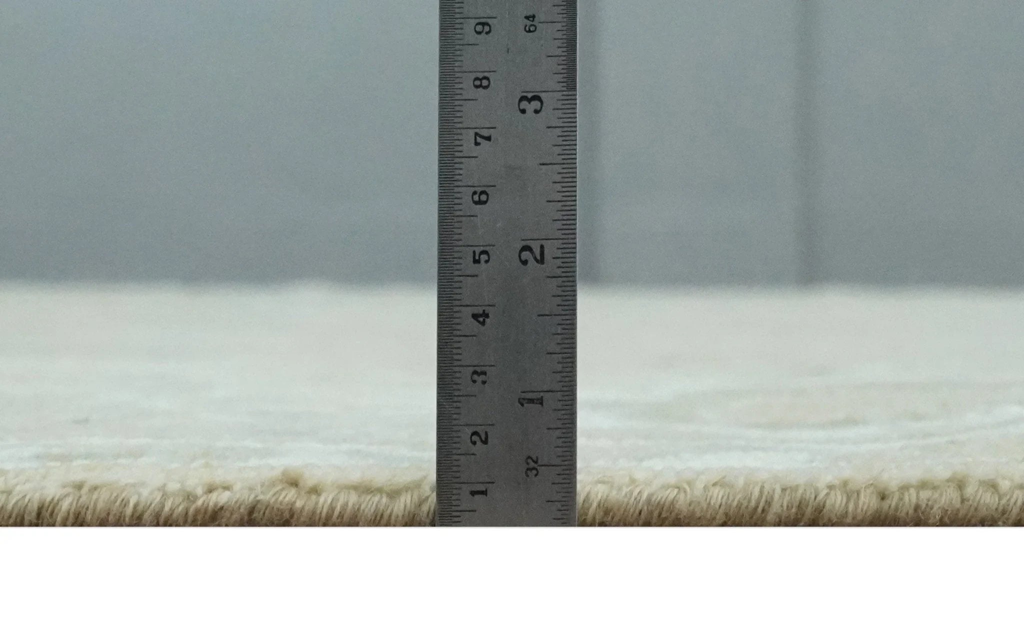 Custom Made Earthy Hand Knotted Beige and Ivory Traditional Multi Size Wool Area Rug - The Rug Decor