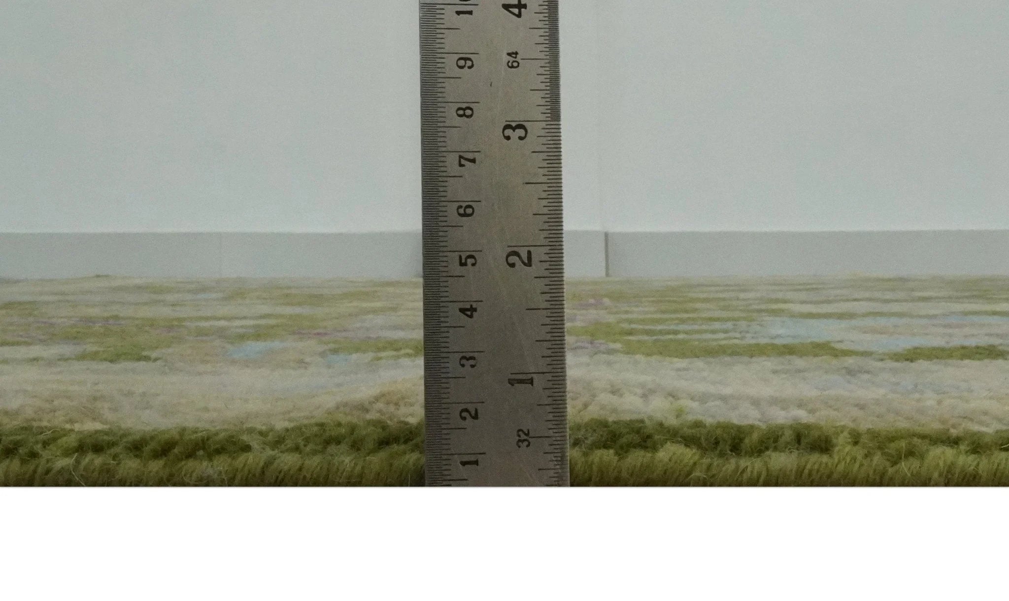 Custom Made Green, Beige and Purple Hand Knotted Traditional Oushak wool area rug - The Rug Decor