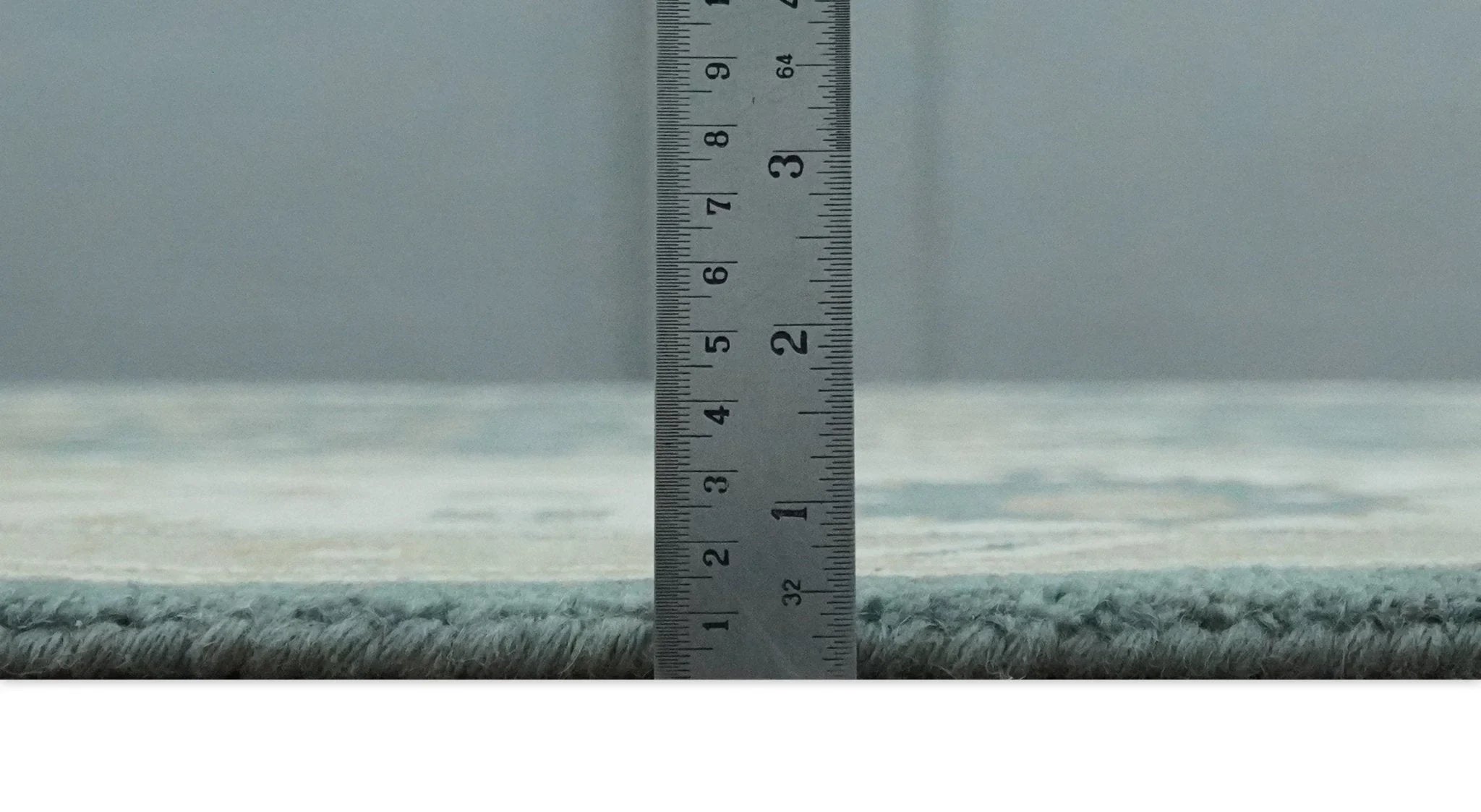 Custom Made Hand Knotted Dark Teal, Ivory and Beige Traditional Multi Size Oushak Wool Rug - The Rug Decor