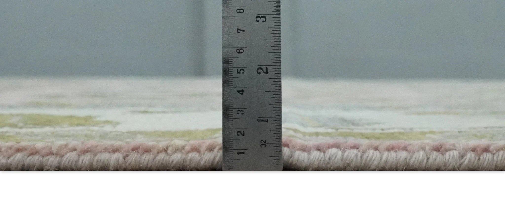 Custom Made Hand Knotted Peach, Ivory and Olive Traditional Style Wool Area Rug - The Rug Decor