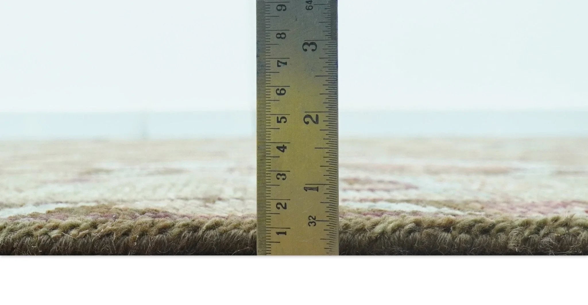 Custom Made Traditional Design Brown And Beige Hand Knotted wool area rug - The Rug Decor