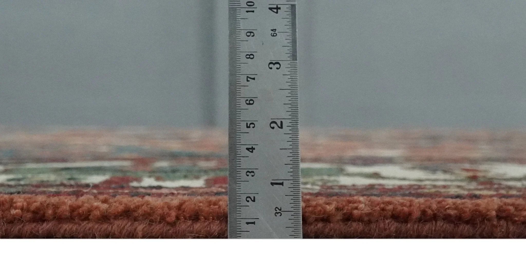 Custom Made Vintage Style Black, Rust, Teal and Ivory Hand Tufted Traditional wool Area Rug - The Rug Decor