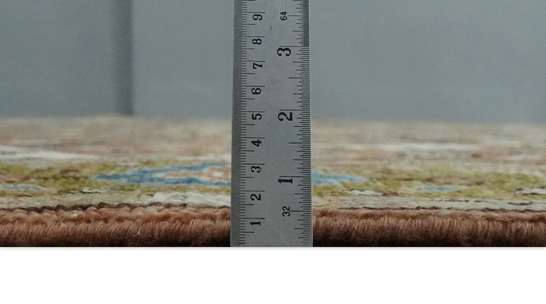 Custom Made Vintage Style Olive, Rust, and Ivory Hand knotted Traditional wool Area Rug