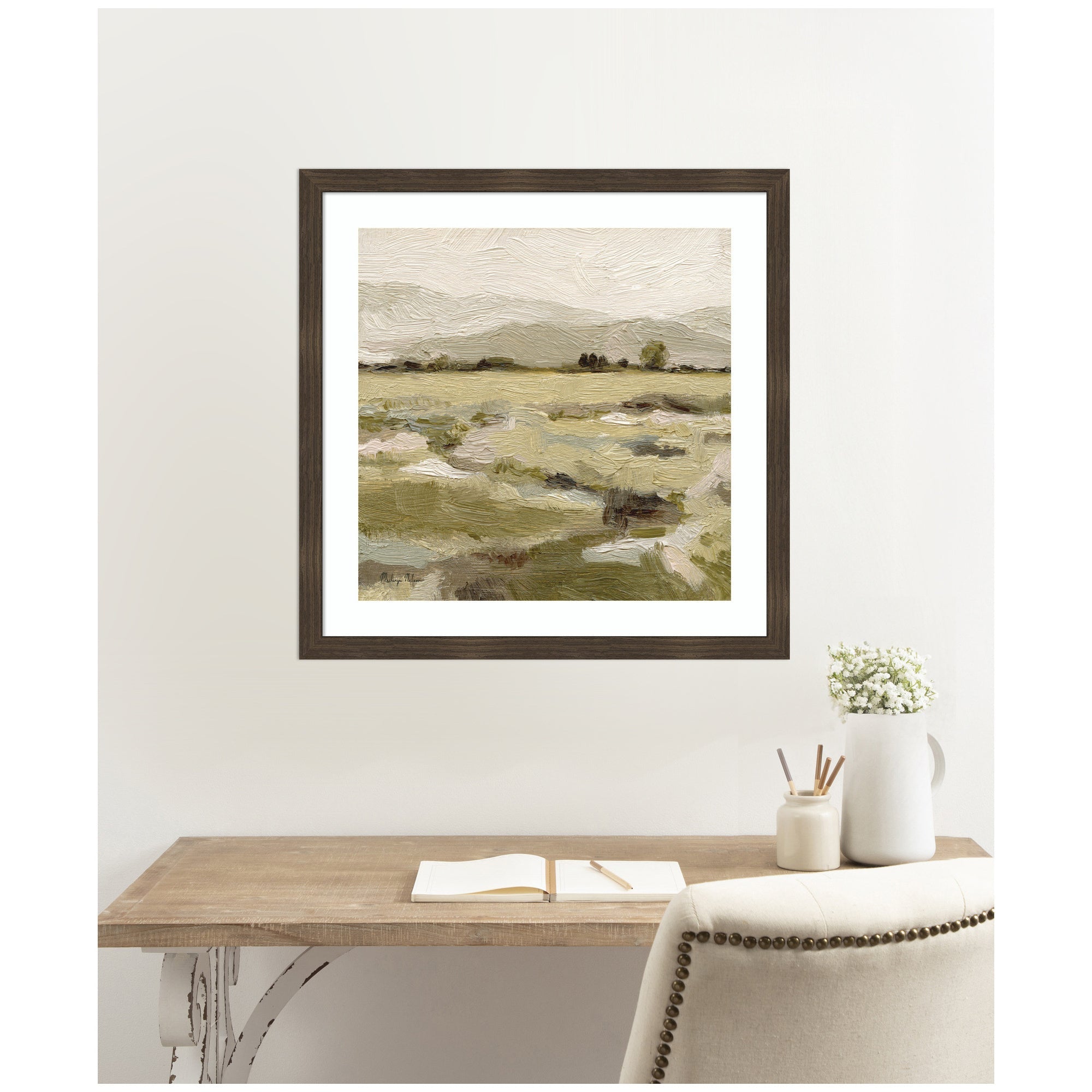 Petit Views No 8 by Mackenzie Nelson Framed Wall Art Print